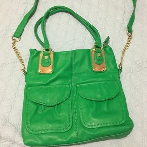 Reduced-Steve Madden Green Purse